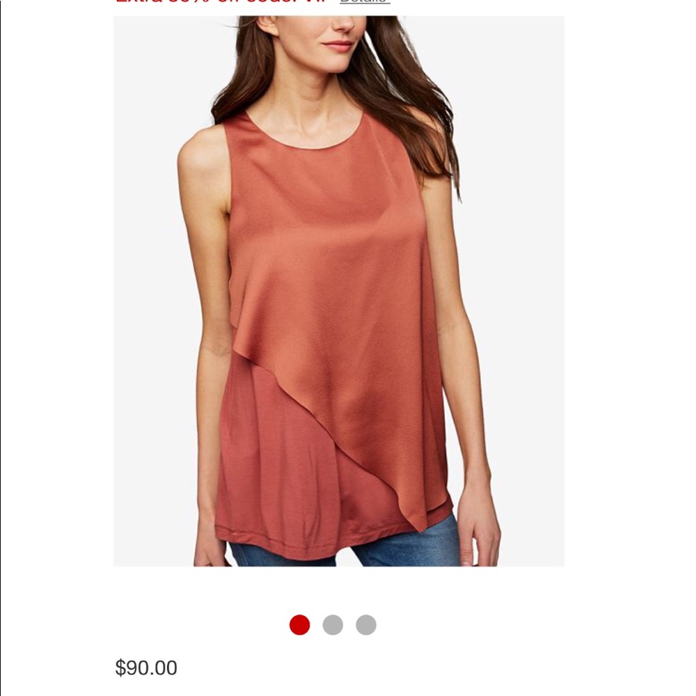 Ripe brand rust orange nursing top